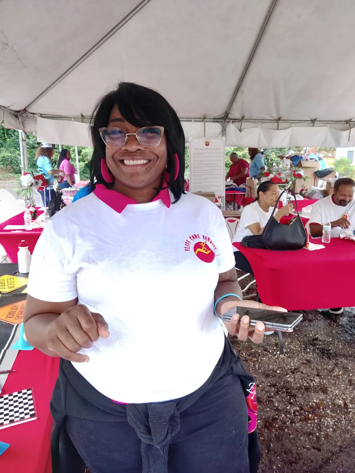 Amenities at Fayetteville sober living home — sleeve