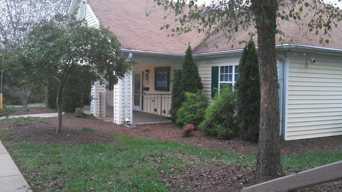 Exterior view of Greensboro sober living home — house